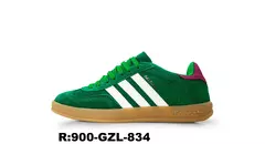 Tênis Moda Gazelle Indoor Collegiate Green Lucid Pink 34 ao 40 - comprar online