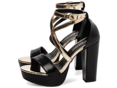 Sandália Alta Meia Pata Feminina na internet