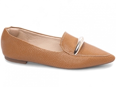 Sapatilha Torricella Feminina Bico Scarpin-Caramelo - netpizante