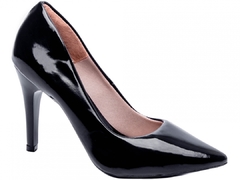 Sapato Scarpin Salto Fino Torricella preto Verniz - comprar online