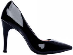 Imagem do Sapato Scarpin Salto Fino Torricella preto Verniz
