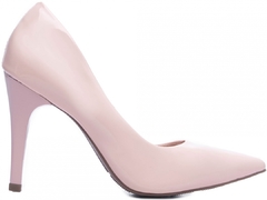 Sapato Scarpin Salto Fino Torricella Verniz Rose - loja online