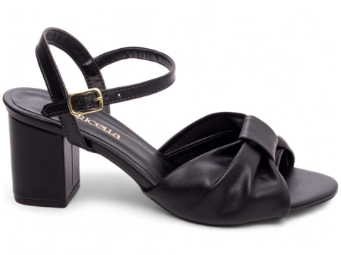 Sandália Feminina Feminina Salto Médio