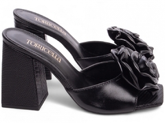 Sandália Tamanco Feminino Torricella Preto - netpizante