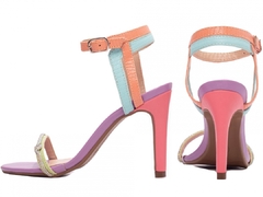 Sandália Feminina Torricella Salto Alto Fino Multicor Lançamento - comprar online