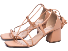 Sandália Feminina Salto Bloco Grosso Baixo Numeração Grande 39 ao 44 - comprar online