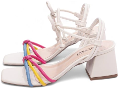 Sandália Feminina Salto Bloco Baixo Torricella - loja online