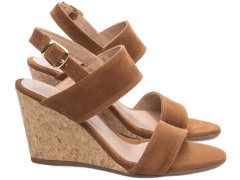 Sandália Feminina Anabela Torricella -Caramelo 34 ao 39 - netpizante