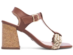 Nova Sandália Feminina Torricella Salto Bloco Baixo - loja online