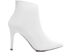 Bota Bico Fino Feminina 50B-E Torricella Salto Fino Branca - comprar online