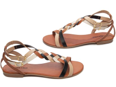 Sandália Rasteira Torricella 55027A Moda Casual - comprar online
