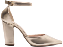 Imagem do Sapato Scarpin Chanel Torricella Metalizado Ouro Light