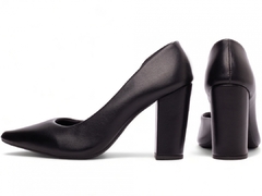 Sapato Scarpin Torricella Salto Bloco Aberto do Lado -Lançamento - comprar online