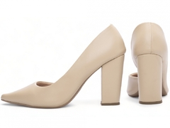 Sapato Scarpin Torricella Salto Bloco Aberto do Lado -Lançamento - comprar online