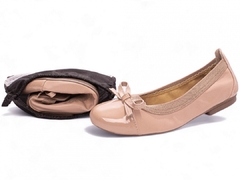Imagem do Sapatilha Feminina Torricella Bag Shoes Verniz Rose