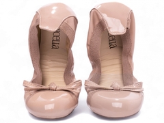 Sapatilha Feminina Torricella Bag Shoes Verniz Rose - netpizante