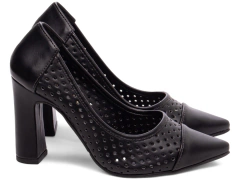 Sapato Scarpin Elegante Torricella Preto - netpizante