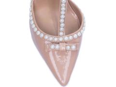 Sapato Scarpin Salto Fino Moda Festa Torricella Verniz Rose - loja online