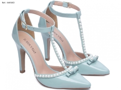 Sapato Scarpin Torricella Verniz Azul - comprar online