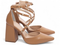 Sapato Scarpin Via Torricella Salto Grosso Modelo Sandália - (cópia) - netpizante
