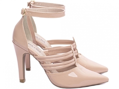 Sapato Scarpin Luxo Torricella Salto Fino Alto Verniz Rose na internet