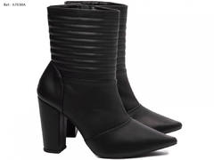 Bota Bico Fino Feminina 67038A Salto Alto Torricella - loja online