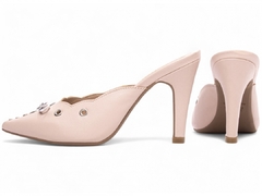 Sapato Scarpin Mule Torricella Rosa Salto Fino - comprar online