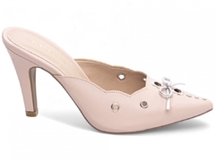Sapato Scarpin Mule Torricella Rosa Salto Fino