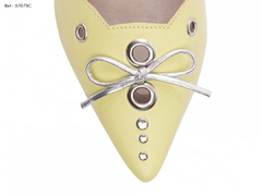 Sapato Scarpin Mule Torricella Amarelo - loja online