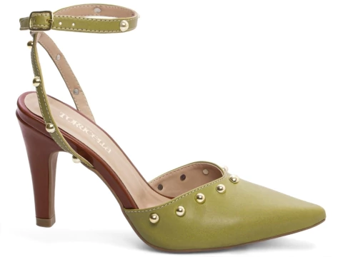 Novo Sapato Scarpin Torricella Modelo Sandália -Verde Caramelo - comprar online