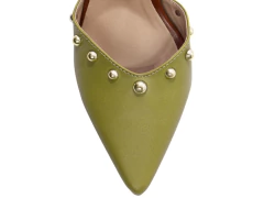 Novo Sapato Scarpin Torricella Modelo Sandália -Verde Caramelo