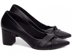 Sapato Scarpin Torricella Salto Grosso Elegante - netpizante