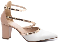 Sapato Scarpin Salto Bloco Grosso Tamanho Grande 40 ao 44 Preto - comprar online
