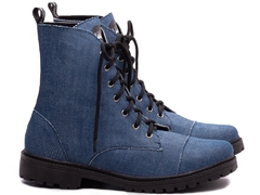 Bota Jeans Feminina Tamanho especial 40 ao 43 - netpizante
