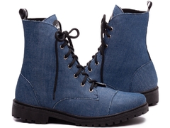 Bota Jeans Feminina Tamanho especial 40 ao 43