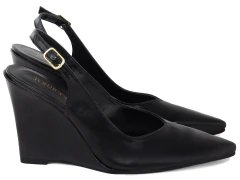 Sandália Scarpin Slingback Anabela Recorte 34 ao 39 Torricella - comprar online