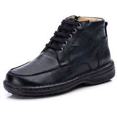 Bota Masculina Linha Conforto Couro Legitimo na internet
