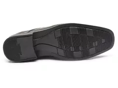 Kit Sapato Social Masculino + Cinto Pierutti Tresse Preto Elegance