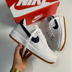Tênis Air Force Unissex Branco preto