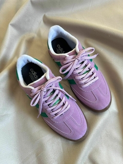 Tênis Samba Patricinha Roxo verde 34 ao 39 - loja online