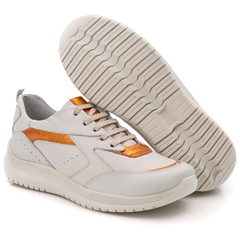 Tênis Feminino Via R Couro Legitimo Super Conforto Uso Casual - comprar online