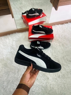 Tênis Masculino Modelo Puma Suede Couro Solado Costurado -Frete Grátis