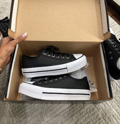 Imagem do Tênis Feminino Modelo All Star Plataforma Pu Prime-Frete Grátis