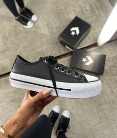 Tênis Feminino Modelo All Star Plataforma Pu Prime-Frete Grátis - comprar online