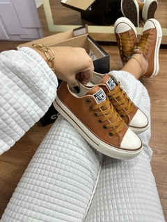 Tênis Feminino Modelo All Star Plataforma Pu Prime-Frete Grátis na internet
