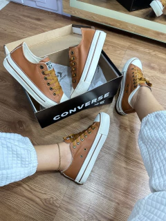 Tênis Feminino Modelo All Star Plataforma Pu Prime-Frete Grátis - comprar online