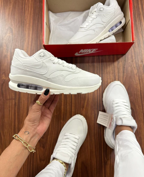 Tênis Modelo Air Max 1 Branco 34 ao 43