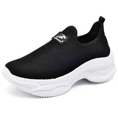 Tênis Feminino Plataforma Modelo Calce Fácil 33 ao 39 -Poloblu na internet