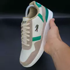 Tênis Masculino Modelo Lacoste T-Clip Solado Casual -Frete Grátis por Região na internet