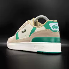 Imagem do Tênis Masculino Modelo Lacoste T-Clip Solado Casual -Frete Grátis por Região